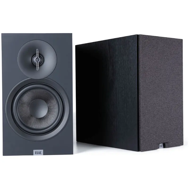 ELAC DEBUT 3.0 - 6.5" Bookshelf Speakers (Black) DB63-BK - (Pair)