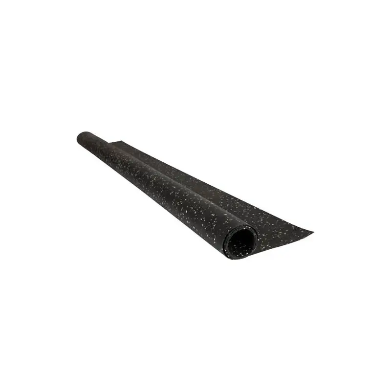 4'X70' 1/16" Recycled Rubber Tack Roll - Tan Speckled