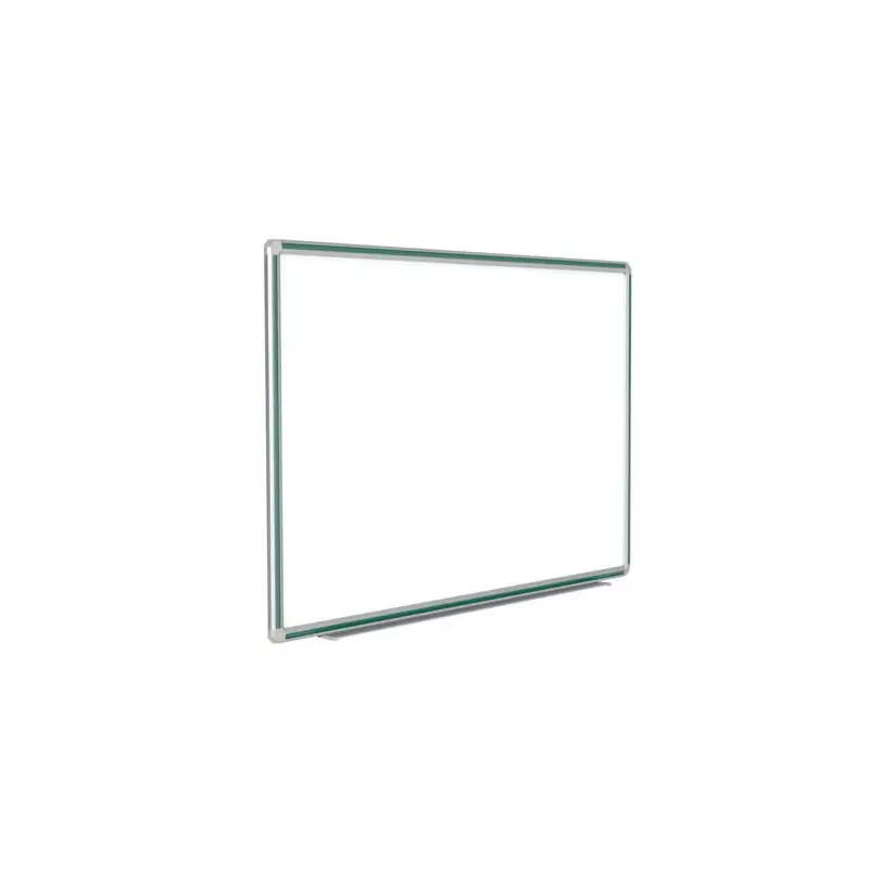 48" x 36" DecoAurora Aluminum Frame Porcelain Magnetic Whiteboard - Hunter Green Trim
