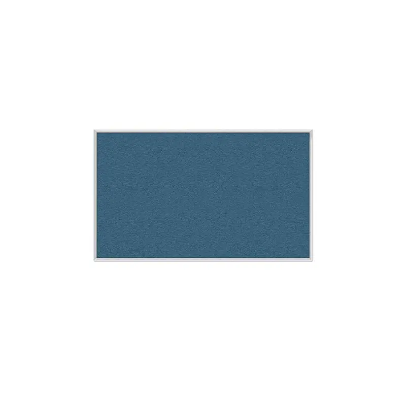 120.5" x 48.5" Aluminum Frame Vinyl Tackboard - Ocean