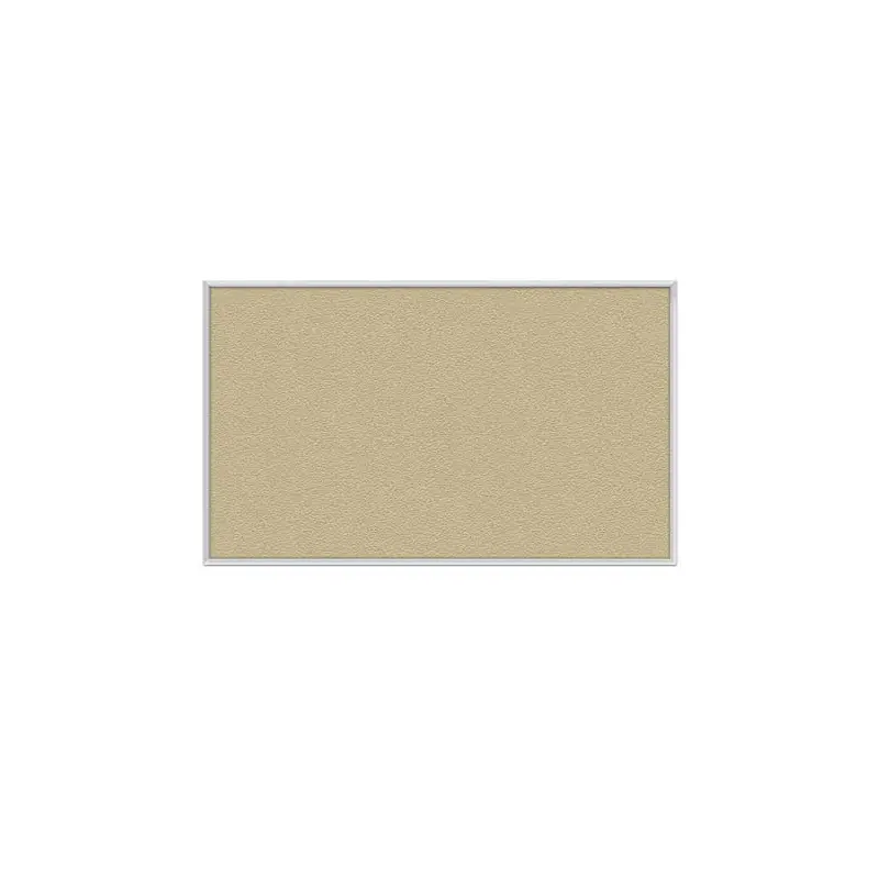 24" x 18" Aluminum Frame Vinyl Tackboard - Caramel