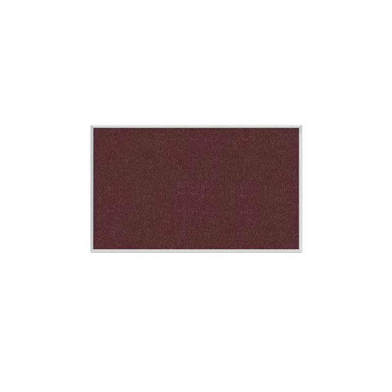 36" x 24" Aluminum Frame Vinyl Tackboard - Berry