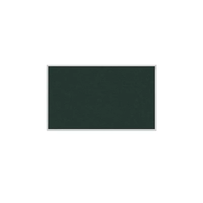 36" x 24" Aluminum Frame Vinyl Tackboard - Ebony