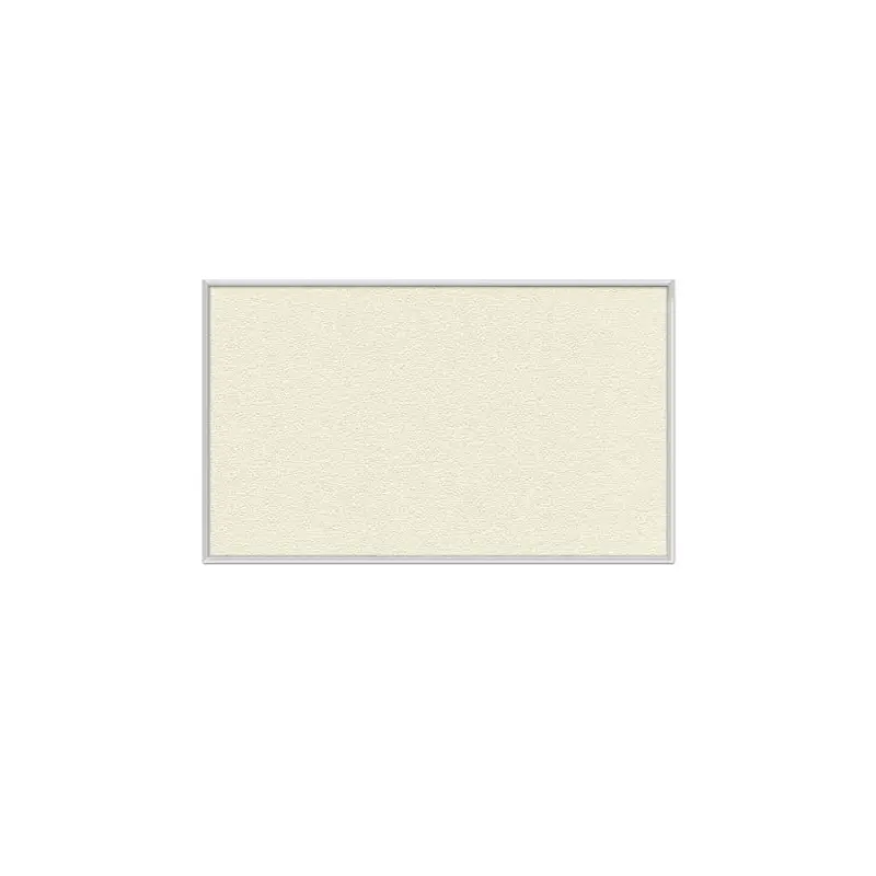 36" x 24" Aluminum Frame Vinyl Tackboard - Ivory