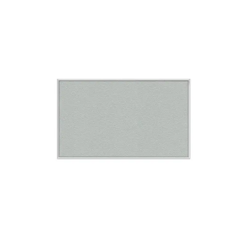 36" x 24" Aluminum Frame Vinyl Tackboard - Silver