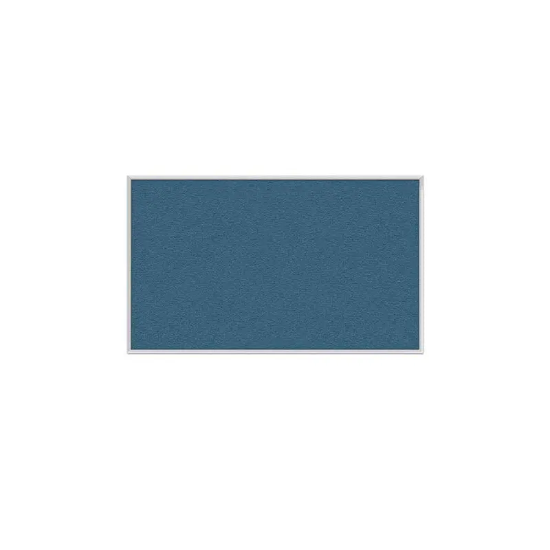 48.5" x 36.5" Aluminum Frame Vinyl Tackboard - Ocean