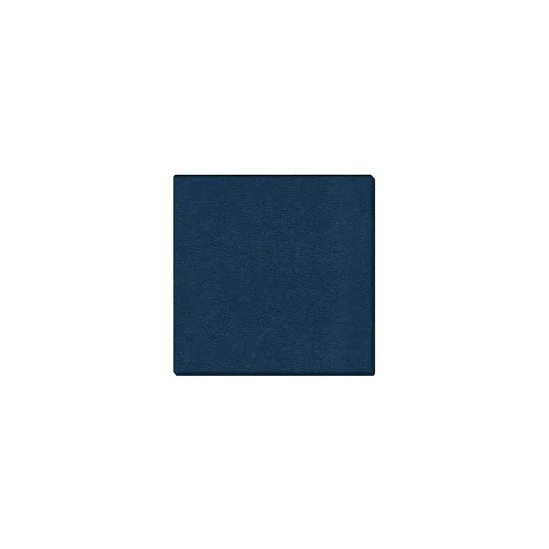 48.5" x 48.5" 1/2" Vinyl Tackboard - Wrapped Edge - Navy