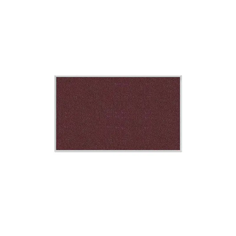 60.5" x 36.5" Aluminum Frame Vinyl Tackboard - Berry