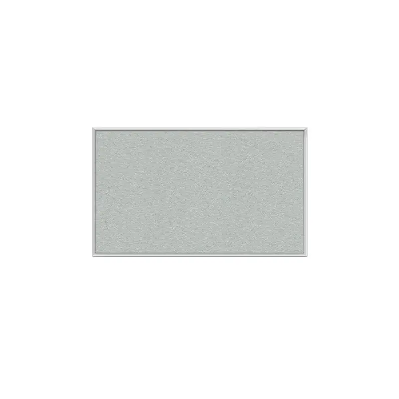 60.5" x 36.5" Aluminum Frame Vinyl Tackboard - Silver