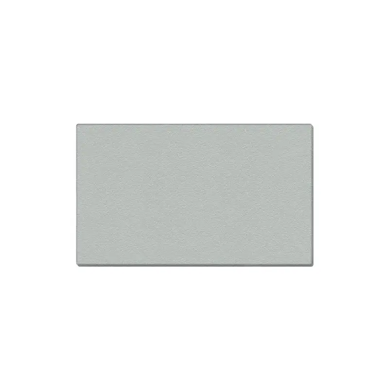60.5" x 48.5" 1/2" Vinyl Tackboard - Wrapped Edge - Silver