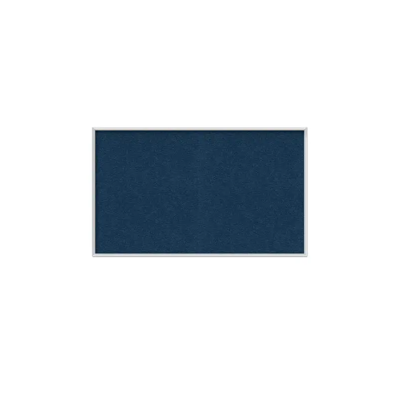 72.5" x 48.5" Aluminum Frame Vinyl Tackboard - Navy