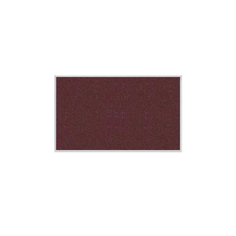 96.5" x 48.5" Aluminum Frame Vinyl Tackboard - Berry