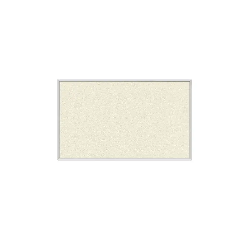 96.5" x 48.5" Aluminum Frame Vinyl Tackboard - Ivory
