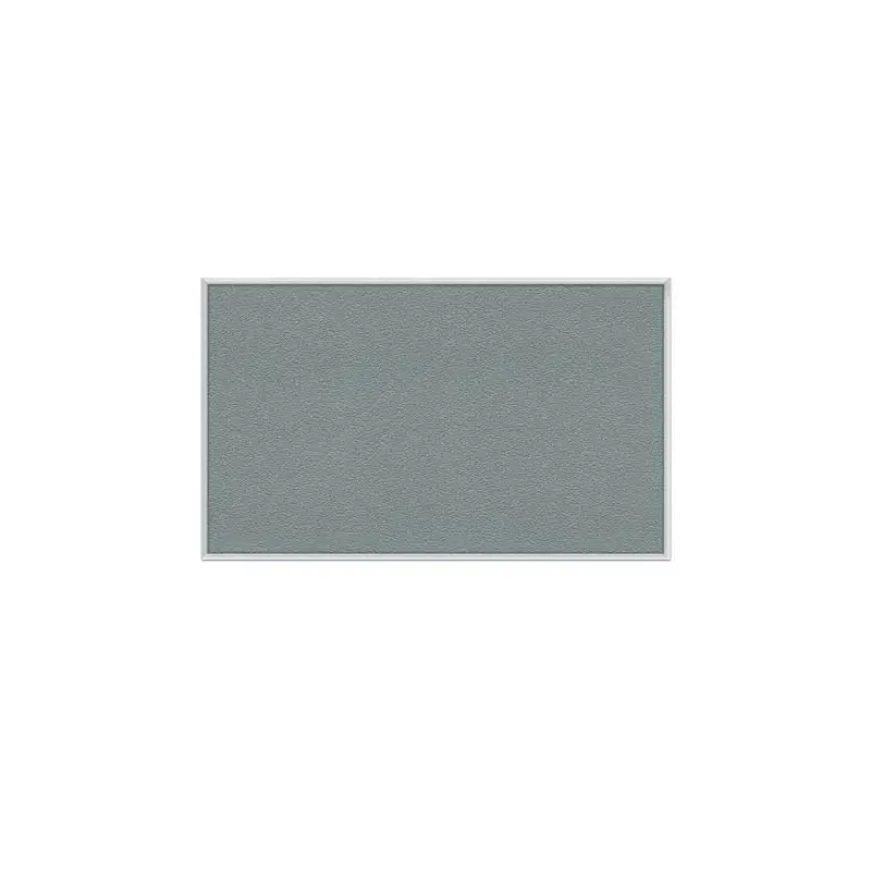 96.5" x 48.5" Aluminum Frame Vinyl Tackboard - Stone