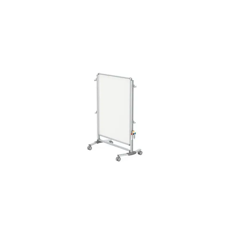 40" x 57" Nexus Jr. Partition - Double-Sided Mobile Porcelain Magnetic Whiteboard