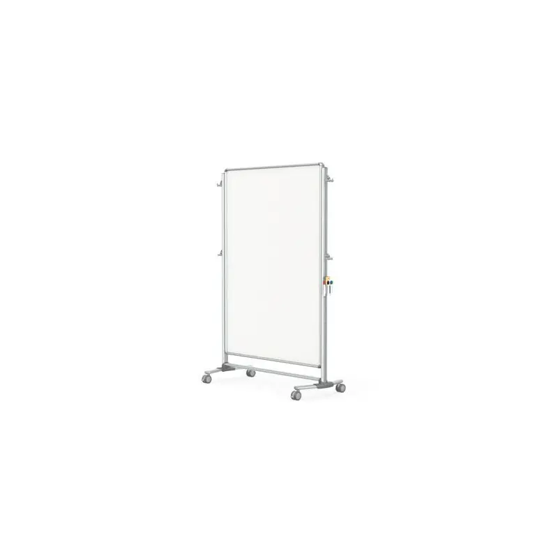 52" x 76.125" Nexus Partition - Double-Sided Mobile Porcelain Magnetic Whiteboard