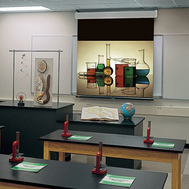 Draper 206176-Black-CUSTOM Luma 2 94 diag. (50x80) - Widescreen [16:10] - Contrast Grey XH800E 0.8 Gain