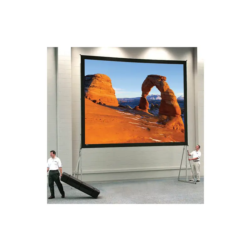 Da-Lite Fast Fold Heavy Duty Deluxe 92150 - 263" diag.(120x216) - [16:9] - HD Progressive ReView 0.9