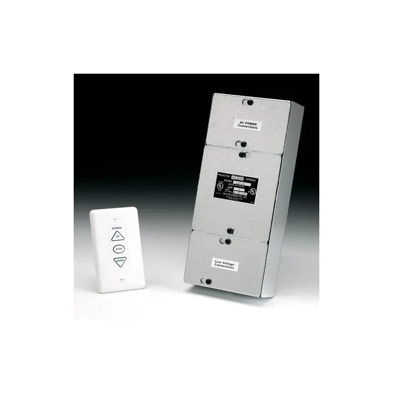 Da-Lite 40973 Single Motor Low Voltage Control with wall switch