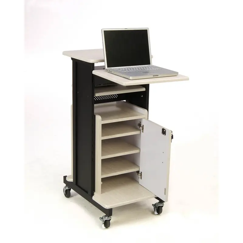 Oklahoma Sound PRC-250 Deluxe Presentation Cart, 30" Length x 18" Width x 40....