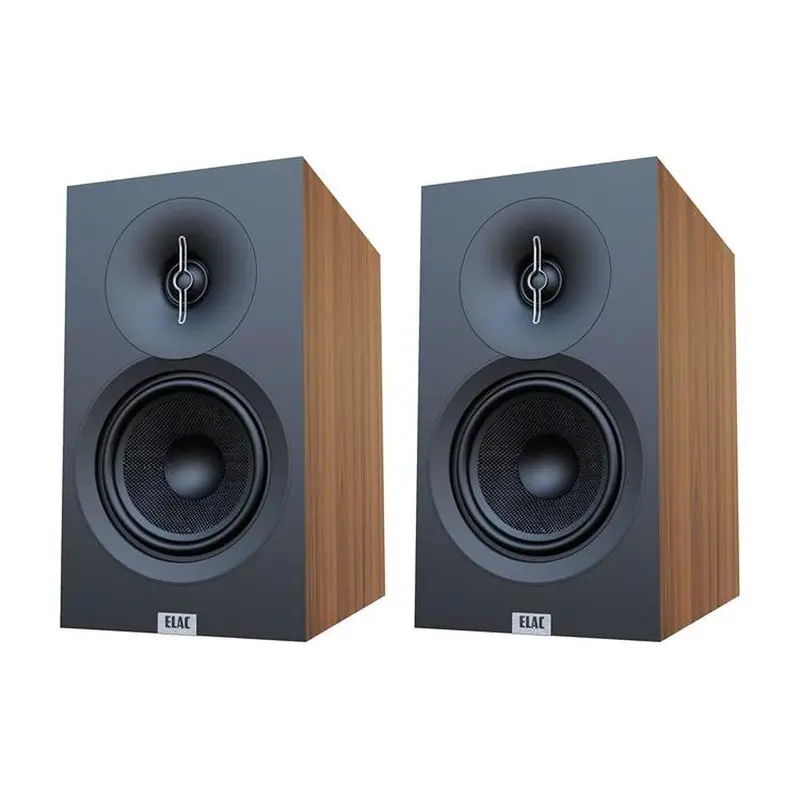 ELAC DEBUT 3.0 - 5.25" Bookshelf Speakers (Walnut) DB53-WN - (Pair)