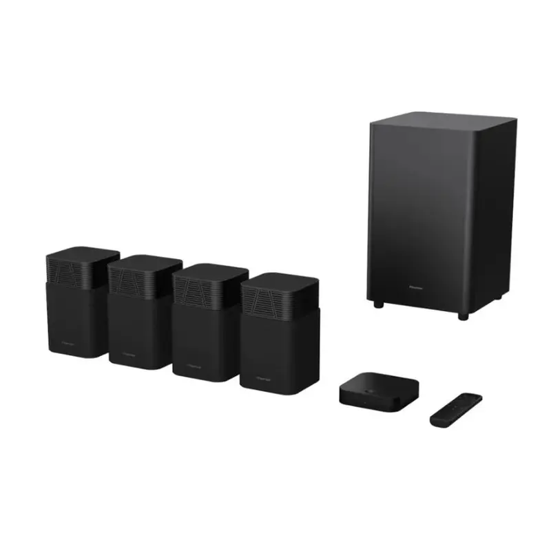 Hisense HT Saturn Wireless Home Theater System with Dolby Atmos/DTS:X  & 13 total speakers