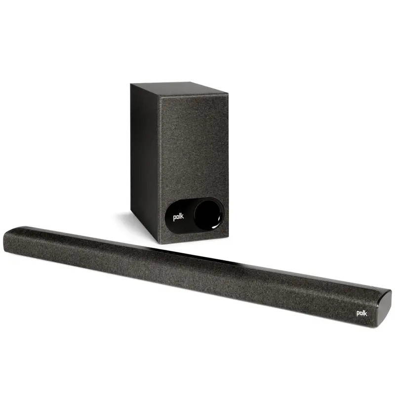 Polk Signa S2D Powered 2.1-channel sound bar and wireless subwoofer system