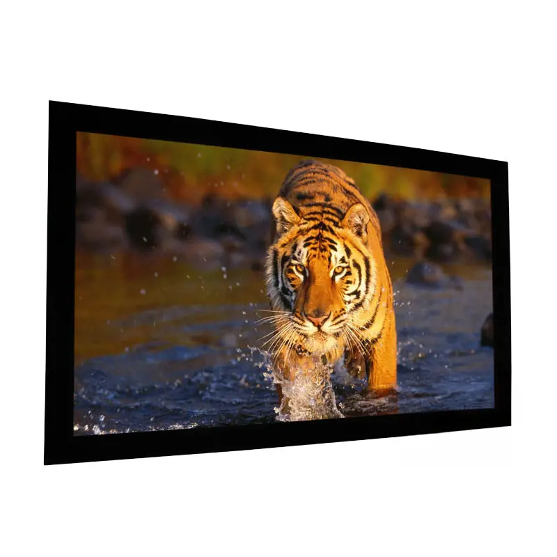 EluneVision 108" (52x94) 16:9 Reference Studio 4K AudioWeave Fixed 1.15 Gain Projector Screen