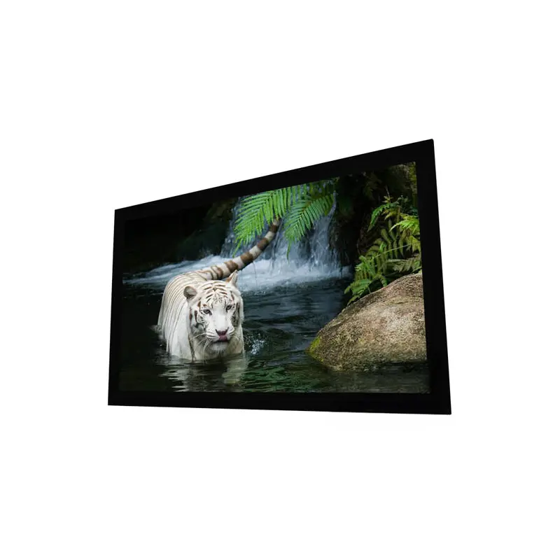 EluneVision 135" (66x118) 16:9 Reference Studio 4K Fixed 1.0 Gain Projector Screen