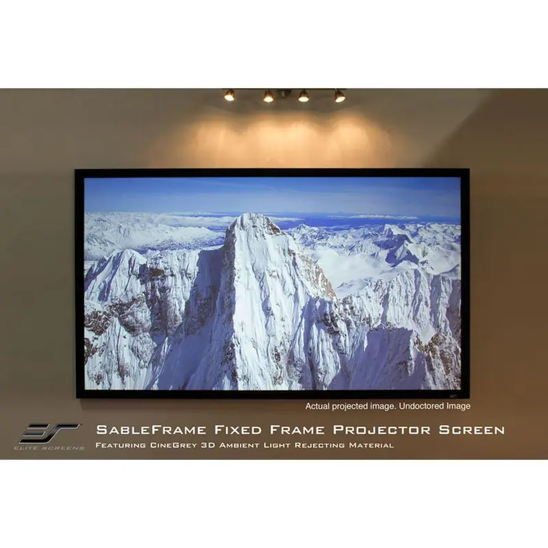 Elite Screens ER150DHD3 Sable Frame CineGrey 3D 150 diag. (73.6x130.7) - HDTV [16:9] - CineGrey 3D - 1.2 Gain