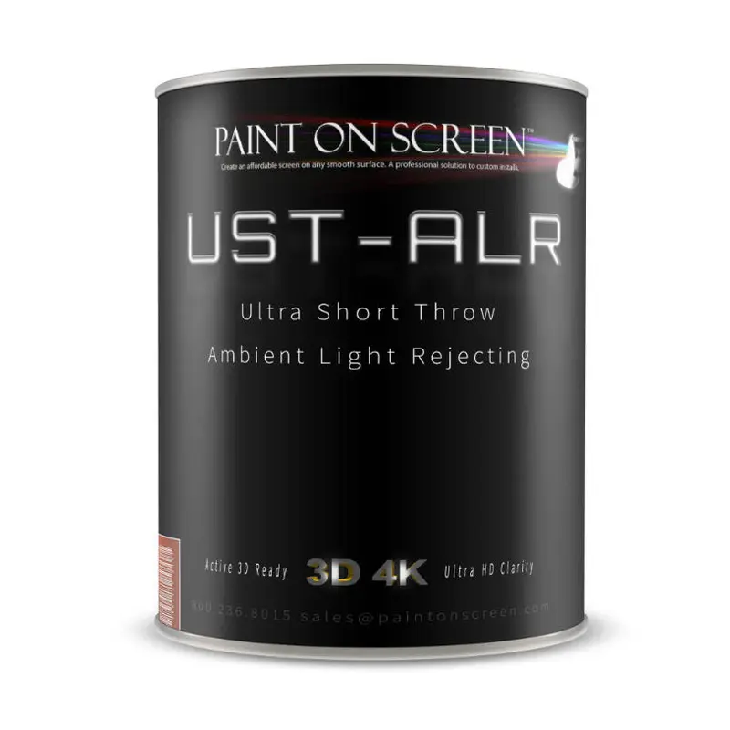 Projection / Projector Screen Paint - Ultra Short Throw with Ambient Light Rejection - QUART