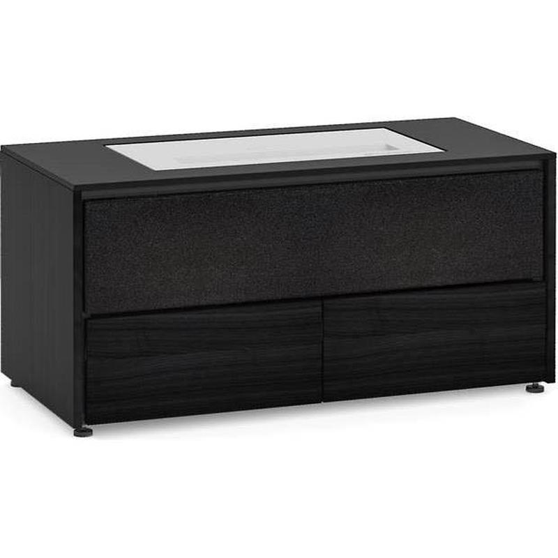 Salamander Designs Siena 229 Cabinet for integrated LG HU915QB/E & LG HU85LA/S UST Projector - Black Oak, Black Top - X/LG1/229BO/BK