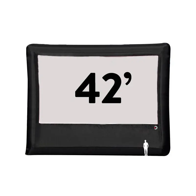 Elite Outdoor Movies 42' Platinum Outdoor Inflatable Projector Screen - Platinum42