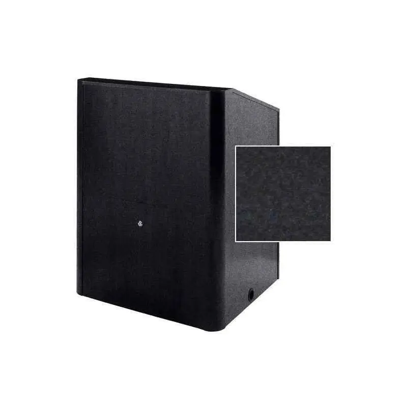 Sound-Craft MMR48C-Onyx Instructor LG Series 48"H x 48"W Multimedia Lectern with Onyx Carpeted Fabric