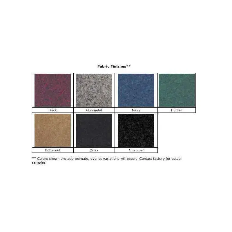 Sound-Craft RCC36-Gunmetal Instructor Series 47"H x 36"W Radius Corner Lectern with Gunmetal Carpeted Fabric