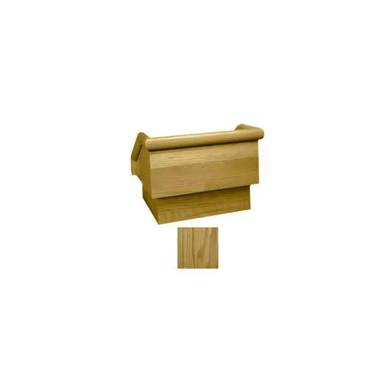 Sound-Craft TE1O Keynote Series 20.5"H Tabletop Lectern with Natural Oak Wood Veneer