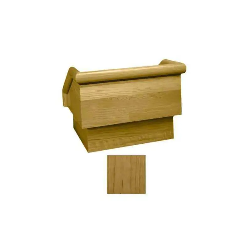 Sound-Craft TE1Y Keynote Series 20.5"H Tabletop Lectern with Natural Cherry Wood Veneer