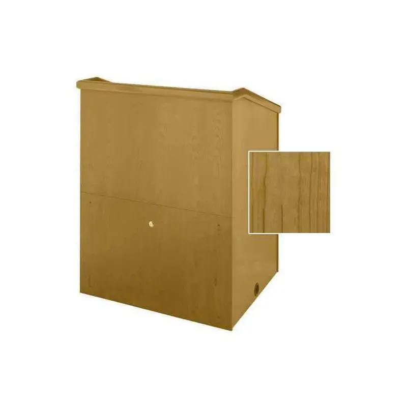 Sound-Craft MML36V-Natural Cherry Presenter Series 48"H x 36"W Multimedia Lectern with Natural Cherry Wood Veneer
