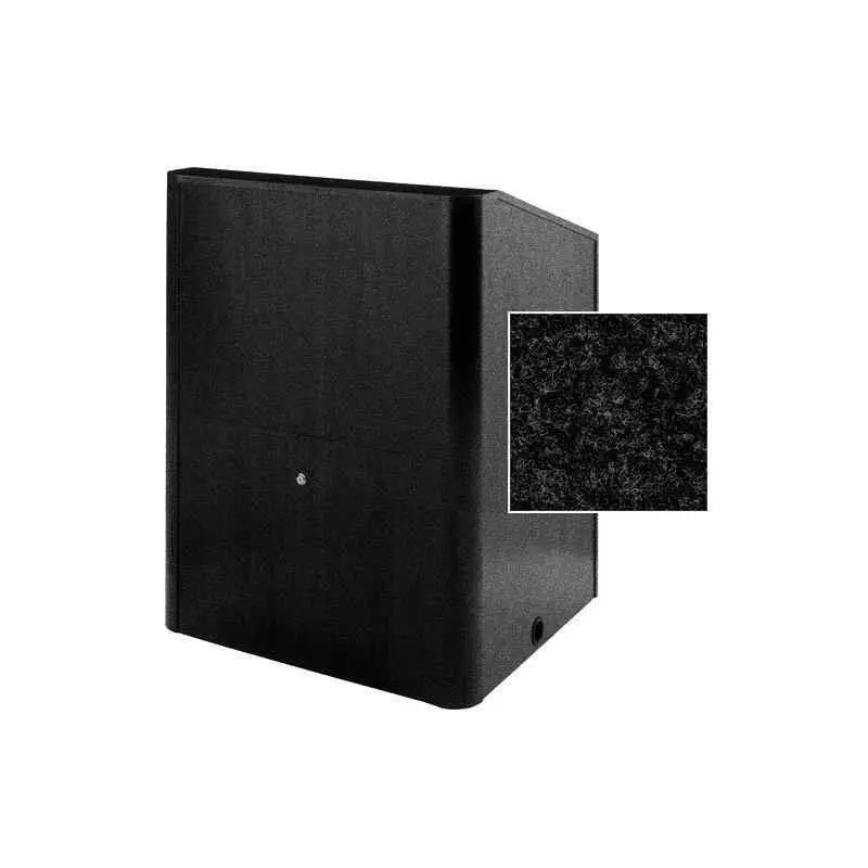Sound-Craft MMR48C-Charcoal Instructor LG Series 48"H x 48"W Multimedia Lectern with Charcoal Carpeted Fabric