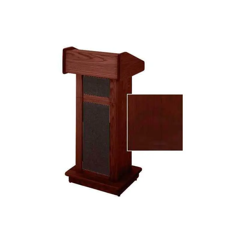 Sound-Craft TCFLSR Club Series 47"H Modular Lectern with Dark Cherry Finish