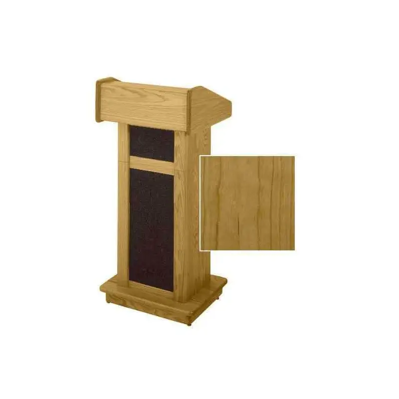 Sound-Craft TCFLSY Club Series 47"H Modular Lectern with Natural Cherry Finish