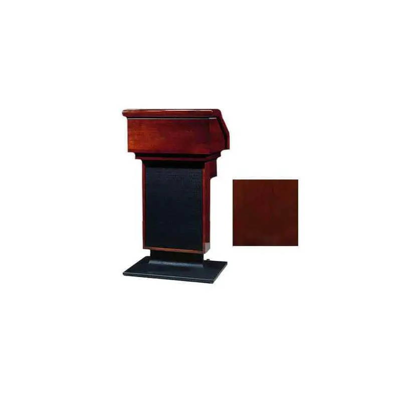 Sound-Craft LE1R Keynote Series 49"H Lectern with Dark Cherry Wood Veneer