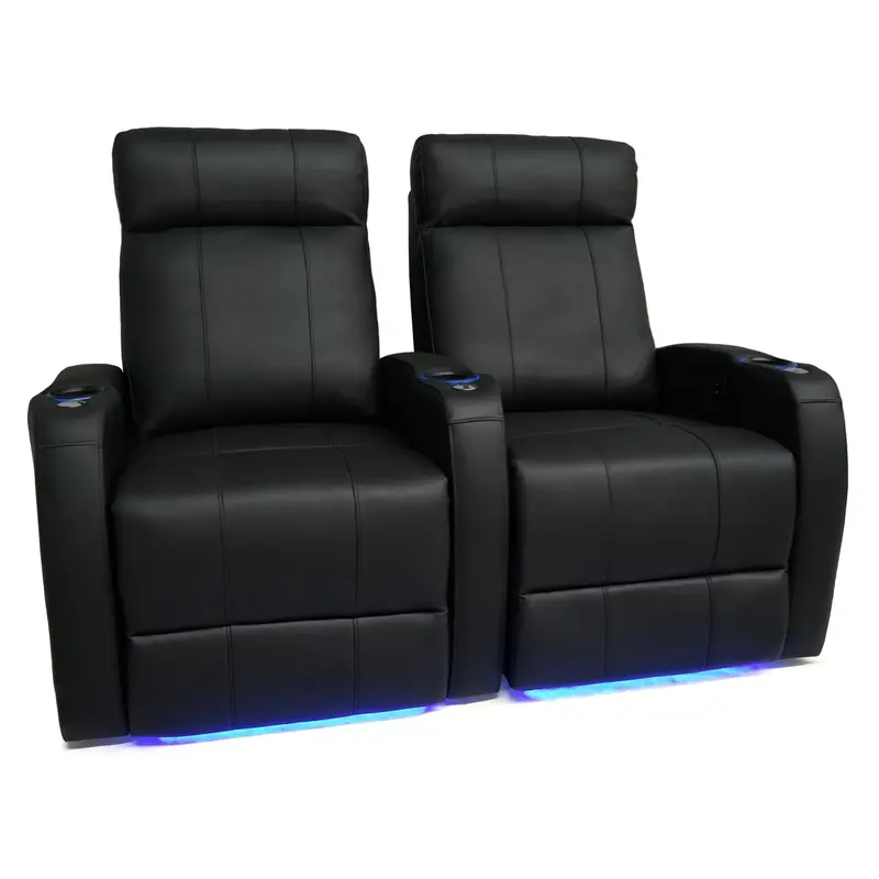 Valencia Syracuse Motorized Home Theater Seating - Top Grain Leather - Valencia-Syracuse-2