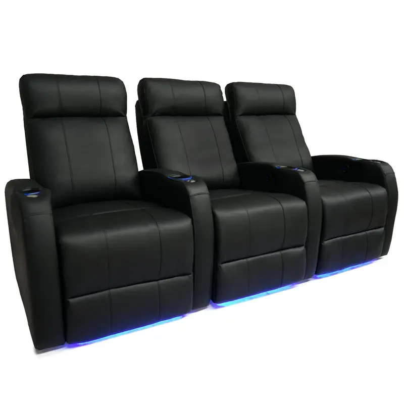 Valencia Syracuse Motorized Home Theater Seating - Top Grain Leather - Valencia-Syracuse-3