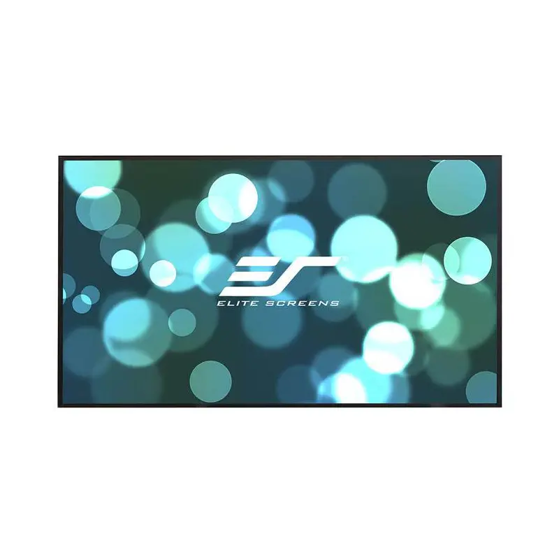 Elite Screens Aeon CLR 123" Diag. 16:9, Ambient Light Rejecting Fixed Frame Projector Screens, AR123H-CLR