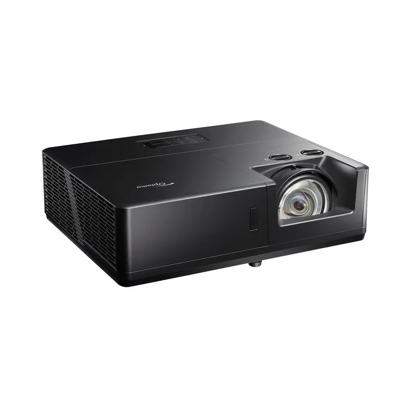 Optoma ZU607TST WUXGA Professional Installation Short Throw Laser Projector with 6000 Lumens