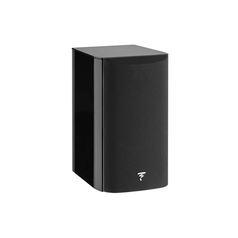 Focal Aria Evo X N1 Two-Way Bookshelf Speaker (High-Gloss Black, Single)