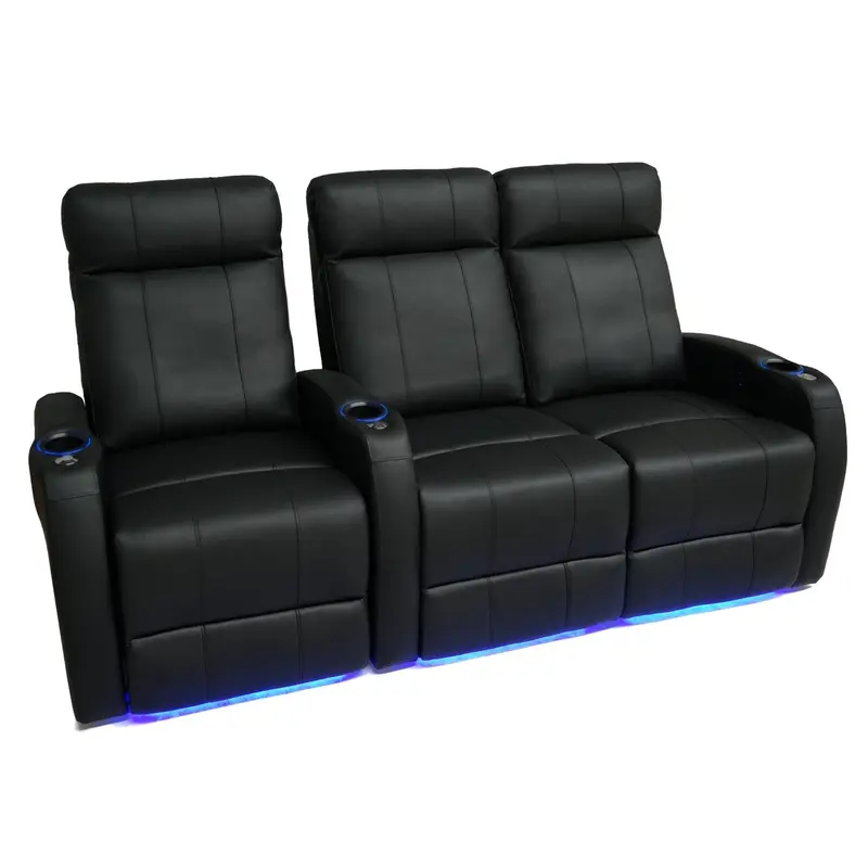 Valencia Syracuse Motorized Home Theater Seating - Top Grain Leather - Valencia-Syracuse-3-Love-Right