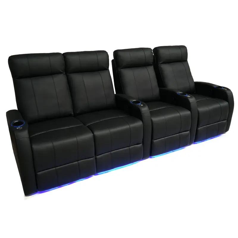 Valencia Syracuse Motorized Home Theater Seating - Top Grain Leather - Valencia-Syracuse-4-Love-Left