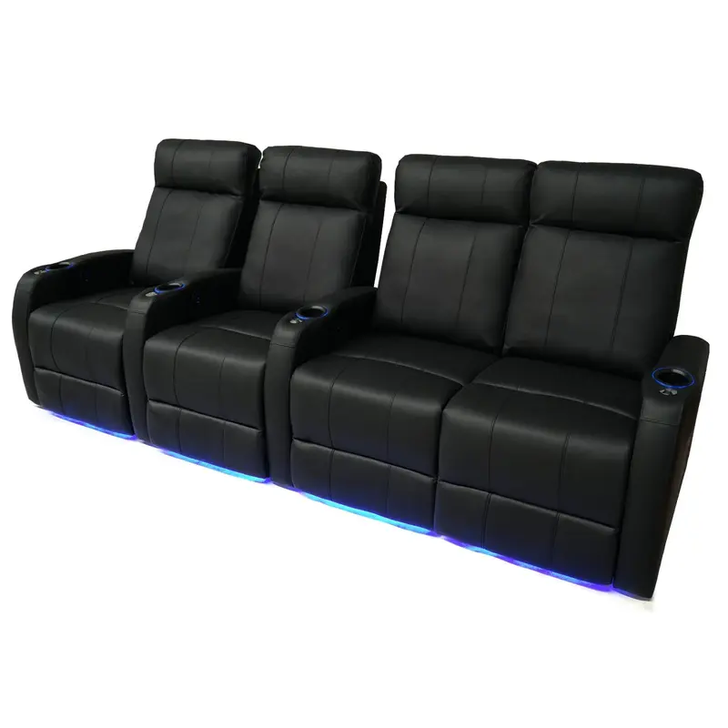 Valencia Syracuse Motorized Home Theater Seating - Top Grain Leather - Valencia-Syracuse-4-Love-Right